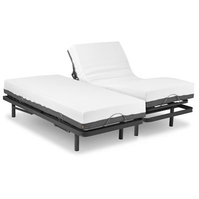 Przegubowe łóżka z lepkosprężystym materacem