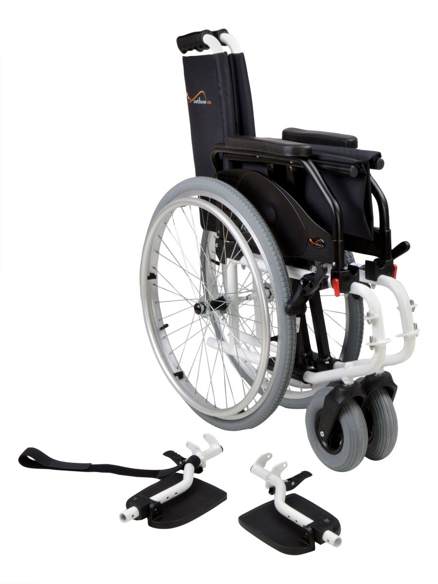 Łaciński wózek inwalidzki kompaktowy