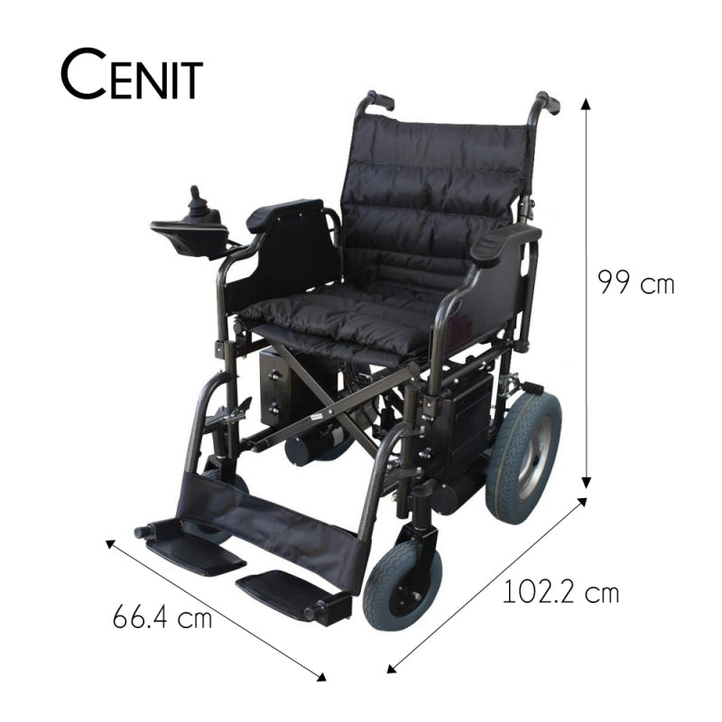 Cenit składanie elektryczne wózek inwalidzki